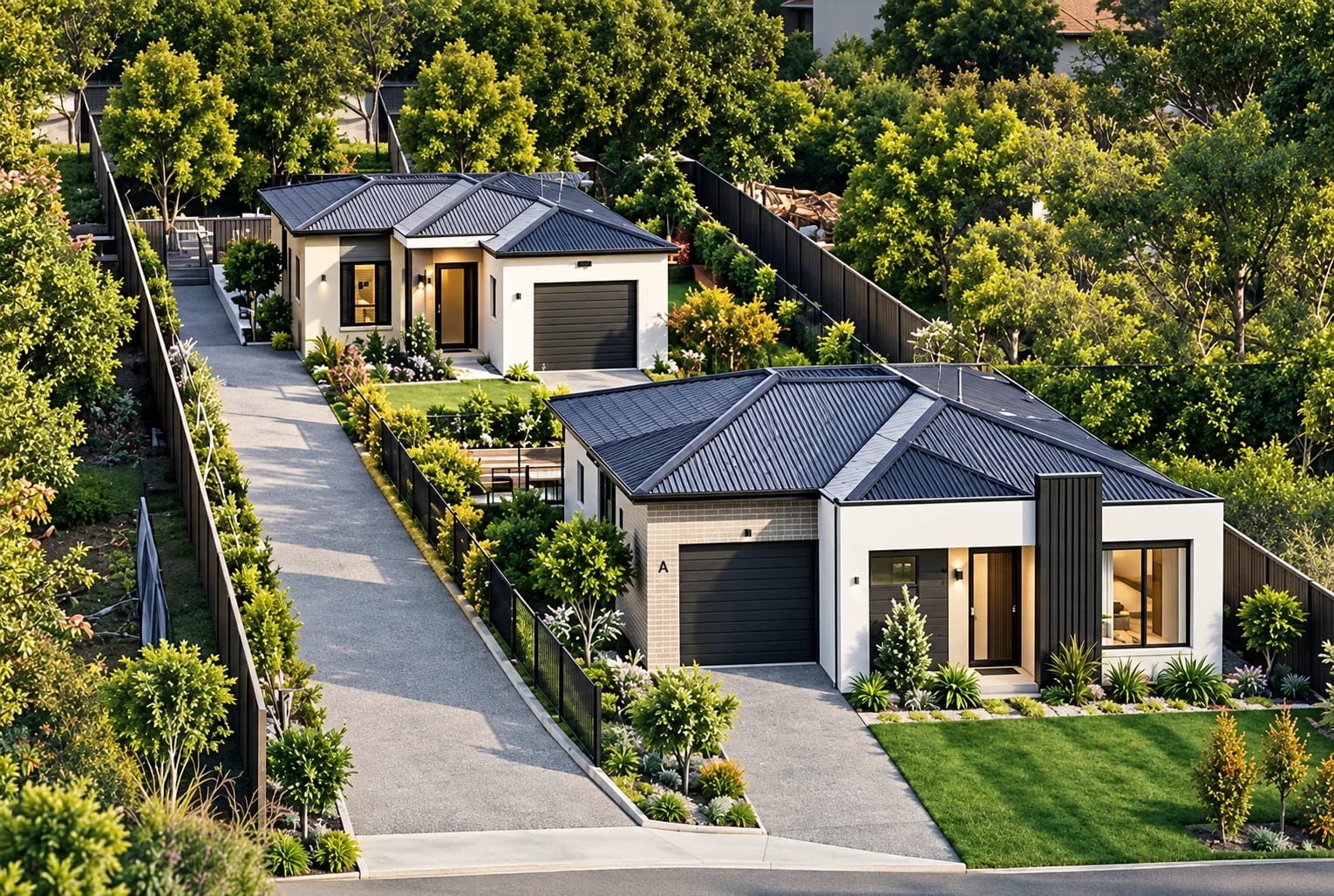 Dual key home development at 21 Ploughman Road, Howrah Tasmania
